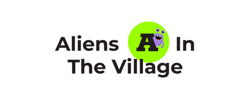 Logo Aliens A In The Village